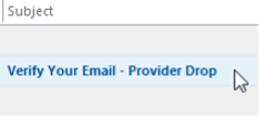 Verify email